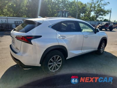 Trzecie zdjęcie samochodu z tyłu: 2017 LEXUS NX 200T BASE VIN:JTJBARBZ6H2123336 - miniatura