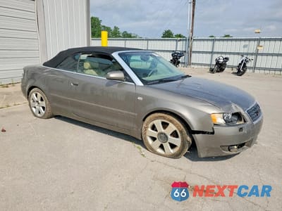 Czwarte zdjęcie samochodu z boku: 2006 AUDI A4 1.8 CABRIOLET VIN:WAUAC48H46K008920 - miniatura