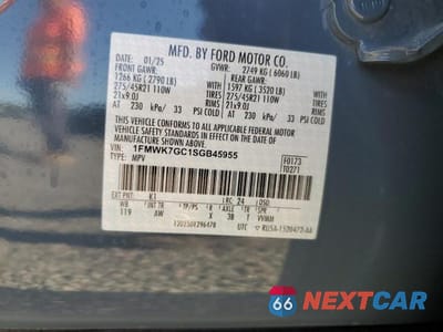 Zdjęcie 13 z 13 samochodu: 2025 FORD EXPLORER ST VIN:1FMWK7GC1SGB45955 - miniatura