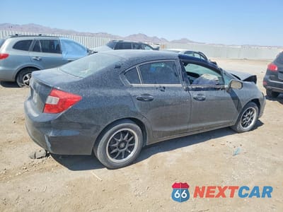 Trzecie zdjęcie samochodu z tyłu: 2012 HONDA CIVIC LX VIN:2HGFB2F55CH611095 - miniatura