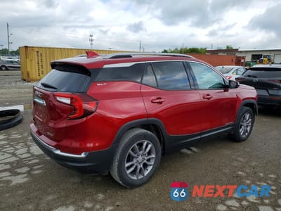Trzecie zdjęcie samochodu z tyłu: 2023 GMC TERRAIN SLT VIN:3GKALVEG3PL209216 - miniatura