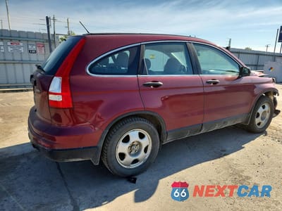 Trzecie zdjęcie samochodu z tyłu: 2010 HONDA CR-V LX VIN:5J6RE4H33AL062162 - miniatura
