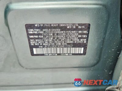 Zdjęcie 13 z 13 samochodu: 2016 SUBARU FORESTER 2.5I PREMIUM VIN:JF2SJADCXGH413167 - miniatura