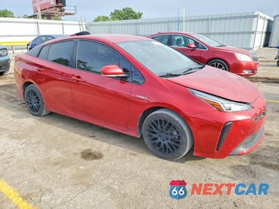 Czwarte zdjęcie samochodu z boku: 2020 TOYOTA PRIUS LE VIN:JTDKARFU5L3115104 - miniatura