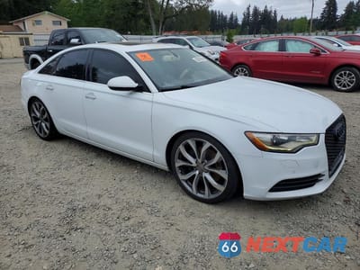 Czwarte zdjęcie samochodu z boku: 2014 AUDI A6 PREMIUM PLUS VIN:WAUFMAFC8EN147907 - miniatura