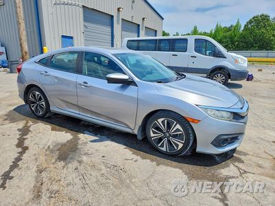 Czwarte zdjęcie samochodu z boku: 2016 HONDA CIVIC EX VIN:19XFC1F31GE011311 - miniatura