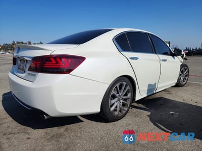 Trzecie zdjęcie samochodu z tyłu: 2015 HONDA ACCORD SPORT VIN:1HGCR2F51FA135820 - miniatura