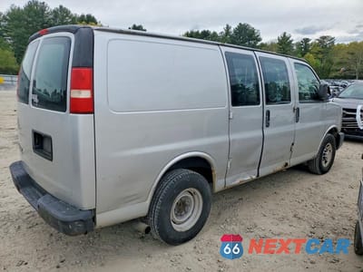 Trzecie zdjęcie samochodu z tyłu: 2014 CHEVROLET EXPRESS G2500 VIN:1GCWGFBA3E1121878 - miniatura