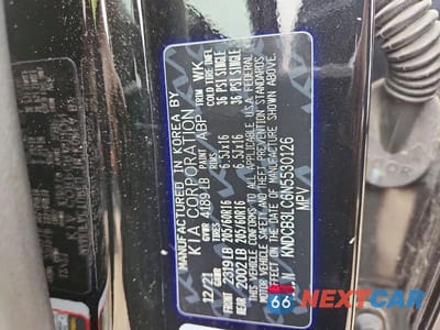 Zdjęcie 13 z 13 samochodu: 2022 KIA NIRO LXS VIN:KNDCB3LC6N5530126 - miniatura