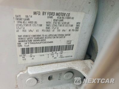 Zdjęcie 12 z 12 samochodu: 2015 FORD F250 SUPER DUTY VIN:1FT7W2A62FEB35486 - miniatura