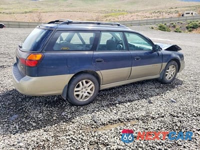 Trzecie zdjęcie samochodu z tyłu: 2000 SUBARU LEGACY OUTBACK VIN:4S3BH6657Y6673075 - miniatura