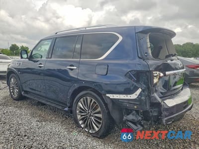 Drugie zdjęcie samochodu z przodu: 2019 INFINITI QX80 LUXE VIN:JN8AZ2NE1K9235438 - miniatura