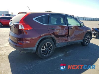 Trzecie zdjęcie samochodu z tyłu: 2016 HONDA CR-V SE VIN:2HKRM3H46GH524335 - miniatura
