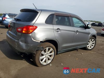 Trzecie zdjęcie samochodu z tyłu: 2014 MITSUBISHI OUTLANDER SPORT ES VIN:4A4AR3AU4EE013284 - miniatura