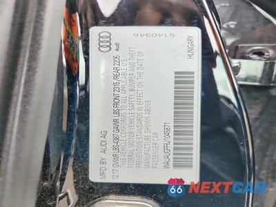 Zdjęcie 12 z 12 samochodu: 2018 AUDI A3 PREMIUM VIN:WAUAUGFF6J1045871 - miniatura