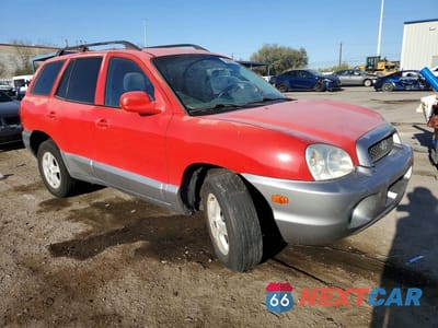 Czwarte zdjęcie samochodu z boku: 2003 HYUNDAI SANTA FE GLS VIN:KM8SC73E83U487599 - miniatura