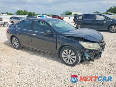Czwarte zdjęcie samochodu z boku: 2014 HONDA ACCORD EXL VIN:1HGCR3F82EA011294 - miniatura