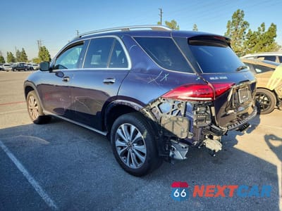 Drugie zdjęcie samochodu z przodu: 2020 MERCEDES-BENZ GLE 350 VIN:4JGFB4JB0LA114215 - miniatura