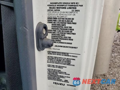 Zdjęcie 13 z 13 samochodu: 2022 ISUZU NPR HD BOX TRUCK VIN:JALC4W163N7016407 - miniatura