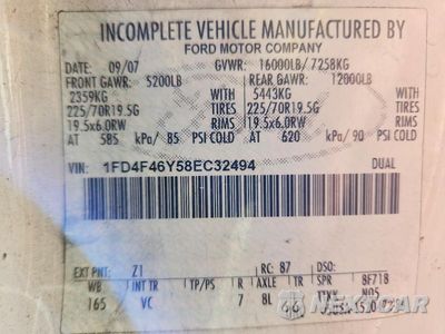 Zdjęcie 13 z 13 samochodu: 2008 FORD F450 SUPER DUTY BUCKET TRUCK VIN:1FD4F46Y58EC32494 - miniatura