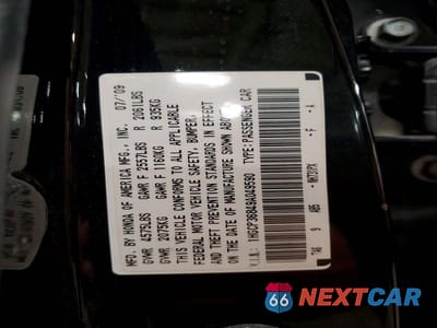 Zdjęcie 13 z 13 samochodu: 2009 HONDA ACCORD EXL VIN:1HGCP36849A049590 - miniatura