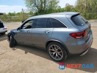 Drugie zdjęcie samochodu z przodu: 2021 MERCEDES-BENZ GLC 300 4MATIC VIN:W1N0G8EB0MG011302 - miniatura