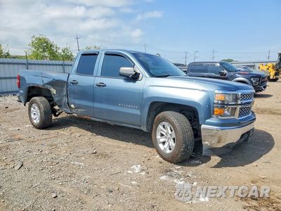Czwarte zdjęcie samochodu z boku: 2014 CHEVROLET SILVERADO K1500 LT VIN:1GCVKREHXEZ125285 - miniatura