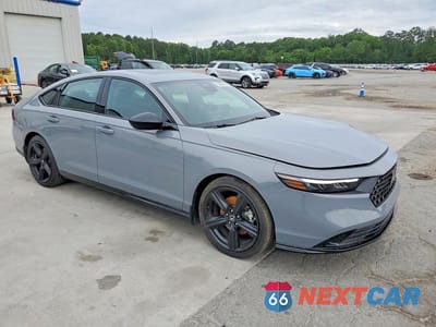 Czwarte zdjęcie samochodu z boku: 2024 HONDA ACCORD HYBRID SPORT-L VIN:1HGCY2F70RA031134 - miniatura