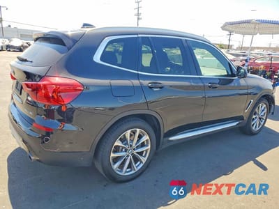 Trzecie zdjęcie samochodu z tyłu: 2019 BMW X3 SDRIVE30I VIN:5UXTR7C54KLR50090 - miniatura