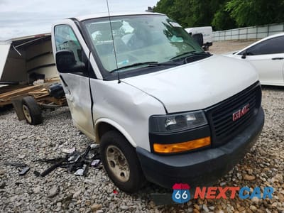 Czwarte zdjęcie samochodu z boku: 2023 GMC SAVANA CUTAWAY G3500 VIN:1GDY7RFP7P1220274 - miniatura