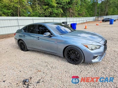 Czwarte zdjęcie samochodu z boku: 2020 INFINITI Q50 3.0T LUXE VIN:JN1EV7AP1LM207718 - miniatura