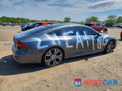 Trzecie zdjęcie samochodu z tyłu: 2019 AUDI A7 PRESTIGE S-LINE VIN:WAUV2AF29KN067794 - miniatura