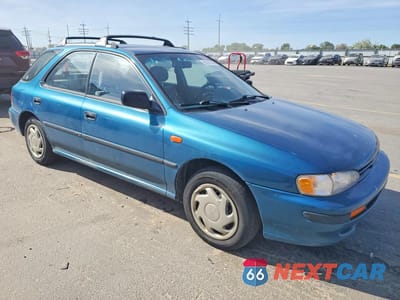 Czwarte zdjęcie samochodu z boku: 1993 SUBARU IMPREZA L PLUS VIN:JF1GF2443PH804316 - miniatura