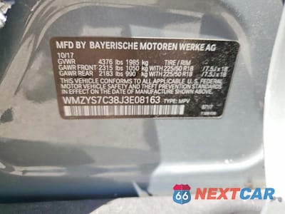 Zdjęcie 12 z 12 samochodu: 2018 MINI COOPER COUNTRYMAN VIN:WMZYS7C38J3E08163 - miniatura