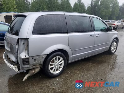 Trzecie zdjęcie samochodu z tyłu: 2014 DODGE GRAND CARAVAN SXT VIN:2C4RDGCG6ER253575 - miniatura
