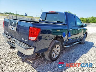 Trzecie zdjęcie samochodu z tyłu: 2011 NISSAN TITAN SV VIN:1N6AA0EC5BN325282 - miniatura