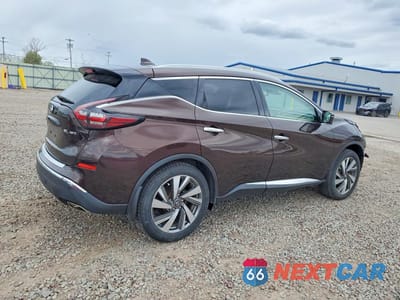 Trzecie zdjęcie samochodu z tyłu: 2019 NISSAN MURANO SL VIN:5N1AZ2MS3KN137548 - miniatura