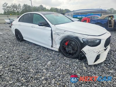 Czwarte zdjęcie samochodu z boku: 2021 MERCEDES-BENZ E 63 AMG-S 4MATIC VIN:W1KZF8KB8MA885332 - miniatura