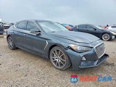 Czwarte zdjęcie samochodu z boku: 2019 GENESIS G70 3.3T DESIGN EDITION VIN:KMTG34LE2KU014855 - miniatura