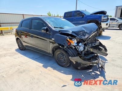 Czwarte zdjęcie samochodu z boku: 2022 MITSUBISHI MIRAGE ES VIN:ML32AUHJXNH009570 - miniatura