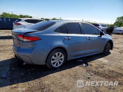 Trzecie zdjęcie samochodu z tyłu: 2022 TOYOTA COROLLA LE VIN:JTDEPMAE9NJ191549 - miniatura