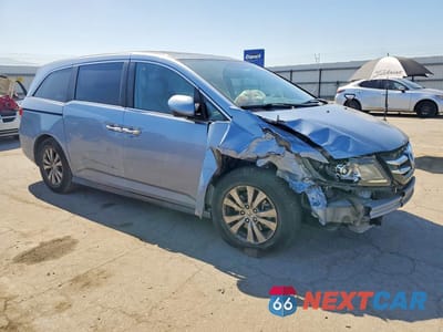 Czwarte zdjęcie samochodu z boku: 2014 HONDA ODYSSEY EXL VIN:5FNRL5H68EB068236 - miniatura