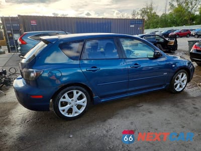 Trzecie zdjęcie samochodu z tyłu: 2008 MAZDA 3 HATCHBACK VIN:JM1BK343281786043 - miniatura