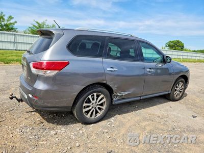 Trzecie zdjęcie samochodu z tyłu: 2016 NISSAN PATHFINDER S VIN:5N1AR2MM2GC605757 - miniatura