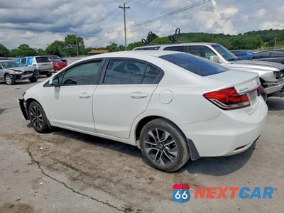 Drugie zdjęcie samochodu z przodu: 2013 HONDA CIVIC EXL VIN:19XFB2F96DE091973 - miniatura
