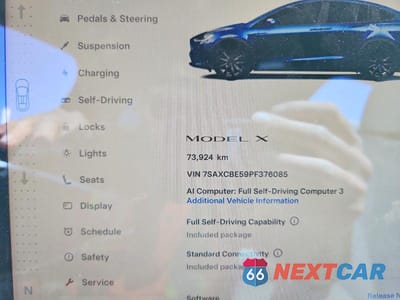Zdjęcie 9 z 14 samochodu: 2023 TESLA MODEL X VIN:7SAXCBE59PF376085 - miniatura