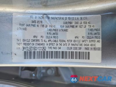 Zdjęcie 13 z 13 samochodu: 2016 SCION IA BASE VIN:3MYDLBZV9GY101252 - miniatura