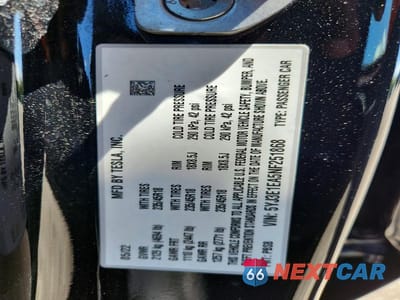 Zdjęcie 12 z 12 samochodu: 2022 TESLA MODEL 3 VIN:5YJ3E1EA5NF251868 - miniatura