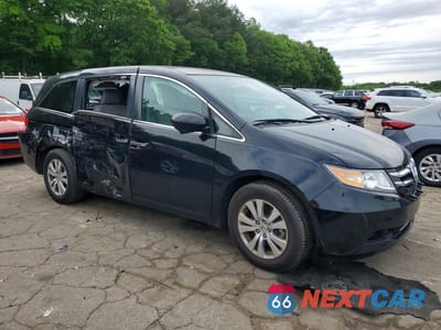 Czwarte zdjęcie samochodu z boku: 2016 HONDA ODYSSEY SE VIN:5FNRL5H34GB163546 - miniatura