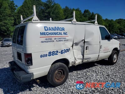 Trzecie zdjęcie samochodu z tyłu: 2013 FORD E250 UTILITY / SERVICE VAN VIN:1FTNE2EW9DDA17460 - miniatura